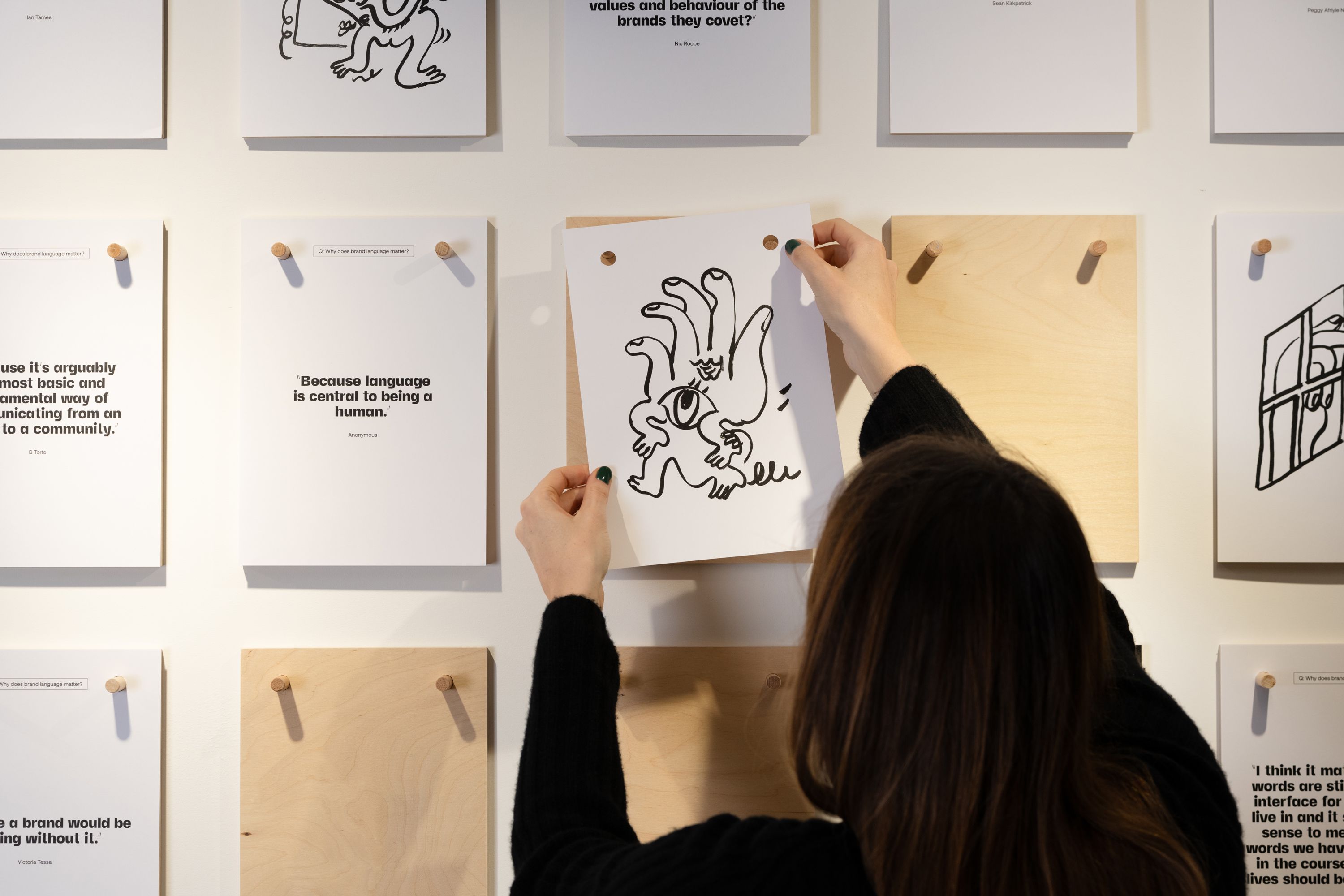 Between The Lines publication designed by Extract