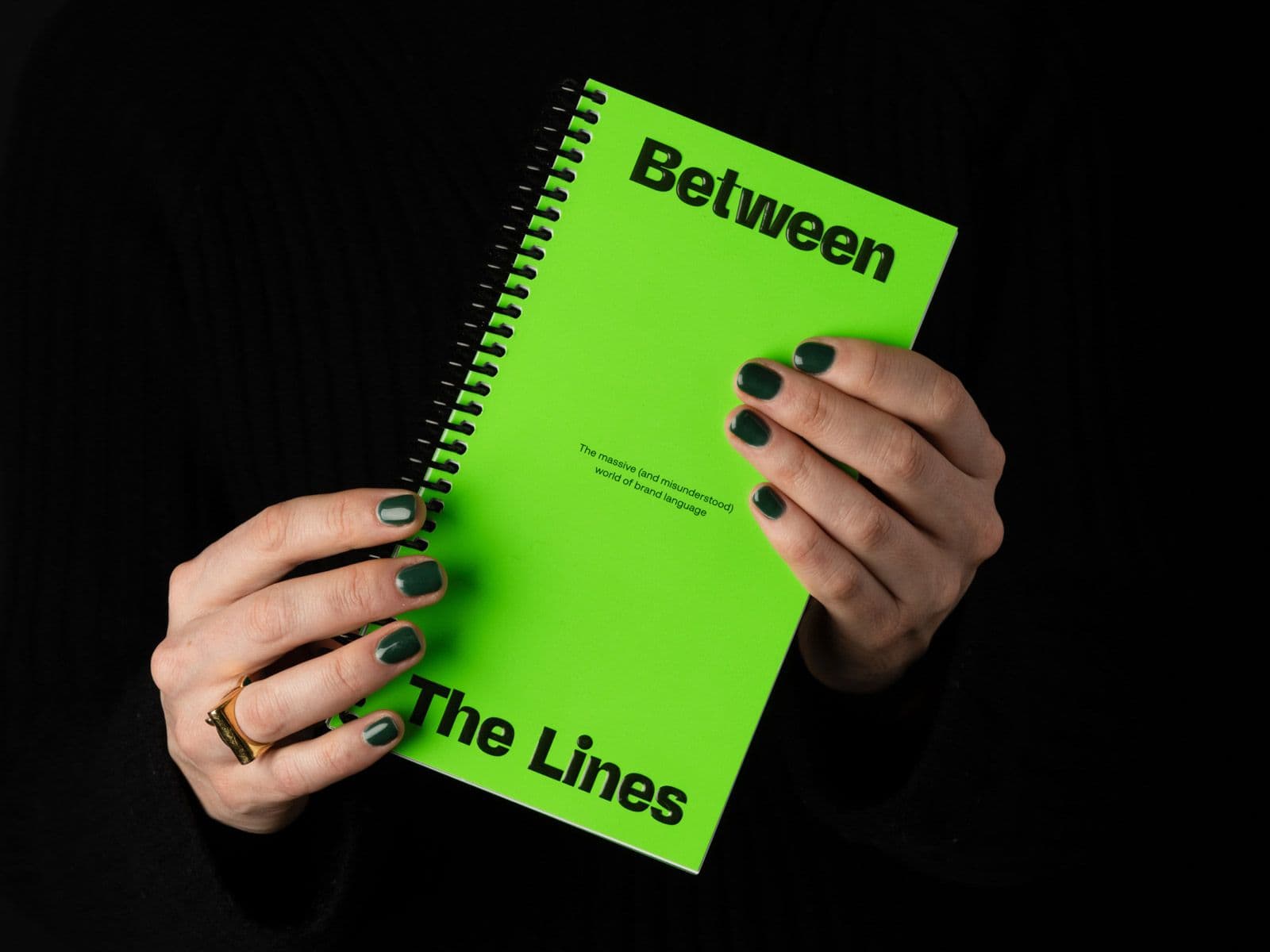 Between The Lines publication designed by Extract