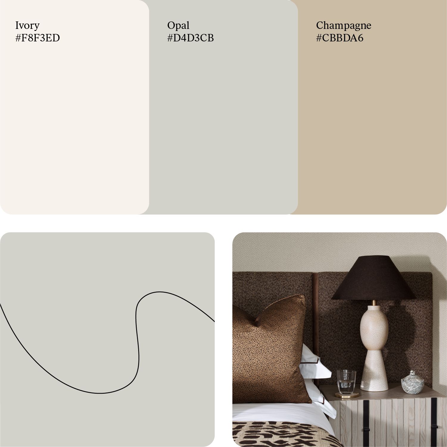 Brand and website for interior designer Amalia Boier